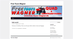 Desktop Screenshot of free-tours-wagner.de