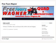 Tablet Screenshot of free-tours-wagner.de